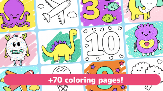 اسکرین شات بازی Coloring games for kids Learn 7