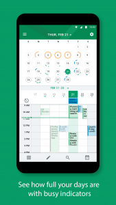 اسکرین شات 2 برنامه BlackBerry Hub+ Calendar