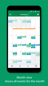 اسکرین شات برنامه BlackBerry Hub+ Calendar 4
