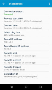 اسکرین شات برنامه BlackBerry Connectivity 3