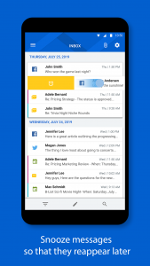 اسکرین شات 4 برنامه BlackBerry Hub+ Inbox