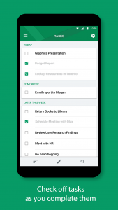 اسکرین شات 2 برنامه BlackBerry Hub+ Tasks