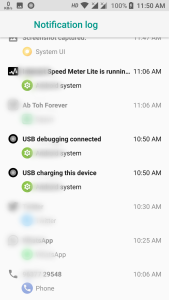 اسکرین شات 3 برنامه Old Notification Log