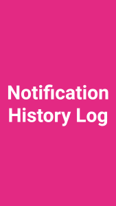 اسکرین شات 1 برنامه Old Notification Log