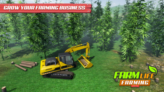 اسکرین شات 4 بازی Farm Life Tractor Simulator 3D