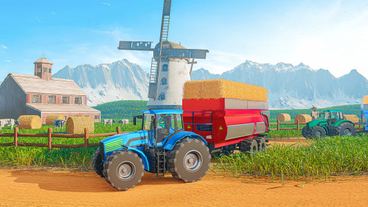 اسکرین شات بازی Farm Life Tractor Simulator 3D 4