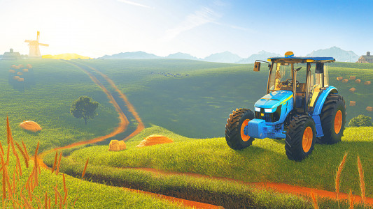 اسکرین شات بازی Farm Life Tractor Simulator 3D 1