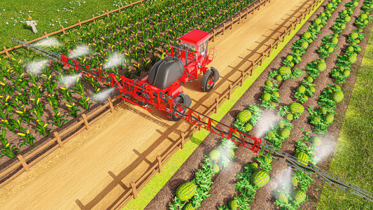 اسکرین شات بازی Farm Life Tractor Simulator 3D 3