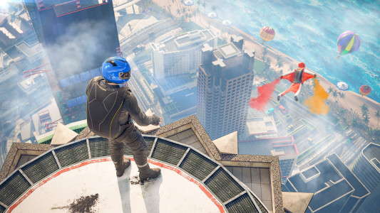 اسکرین شات 3 بازی Wingsuit Skydiving Simulator