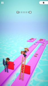 اسکرین شات 2 بازی Ladder Climb Dash Stair Race