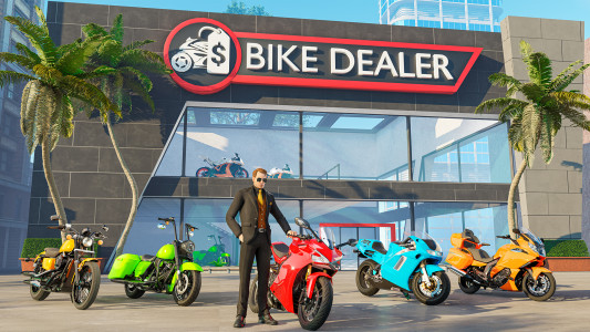 اسکرین شات بازی Motorcycle Dealer Bike Games 1