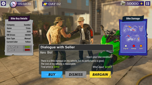 اسکرین شات 2 بازی Motorcycle Dealer Bike Games