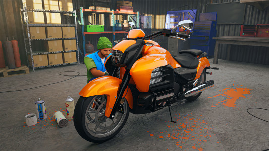 اسکرین شات بازی Motorcycle Dealer Bike Games 5