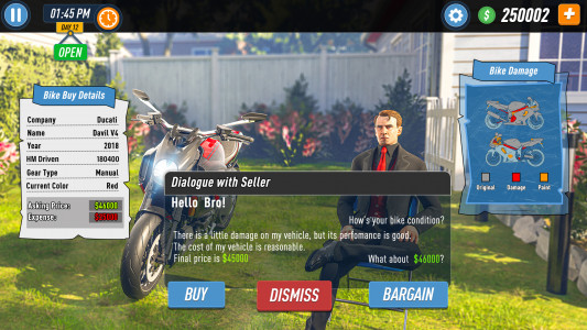 اسکرین شات بازی Motorcycle Dealer Bike Games 5