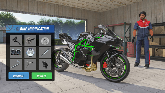 اسکرین شات بازی Motorcycle Dealer Bike Games 4