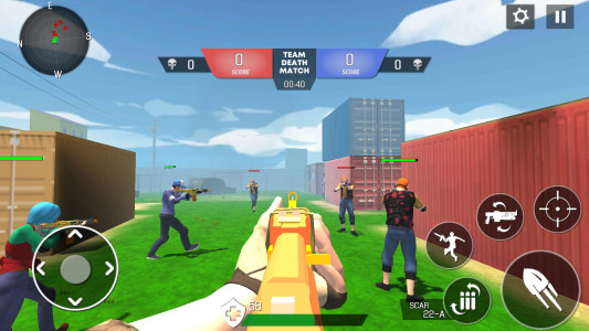 اسکرین شات 1 بازی Toy Gun Blaster- Shooter Squad