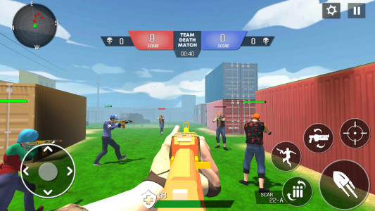 اسکرین شات 1 بازی Toy Gun Blaster- Shooter Squad