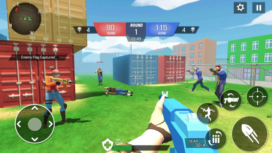 اسکرین شات 2 بازی Toy Gun Blaster- Shooter Squad