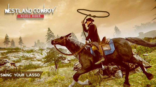 اسکرین شات بازی Cowboy Rodeo Rider- Wild West 1