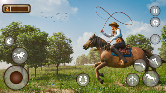 اسکرین شات 4 بازی Cowboy Rodeo Rider- Wild West