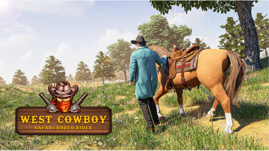 اسکرین شات بازی Cowboy Rodeo Rider- Wild West 1