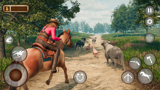 اسکرین شات 2 بازی Cowboy Rodeo Rider- Wild West