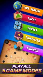 اسکرین شات بازی Carrom Superstar 2