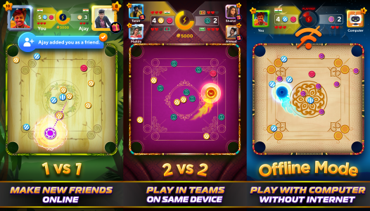 اسکرین شات بازی Carrom Superstar 8