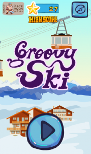 اسکرین شات بازی Groovy Ski 1