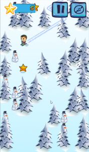 اسکرین شات بازی Groovy Ski 5
