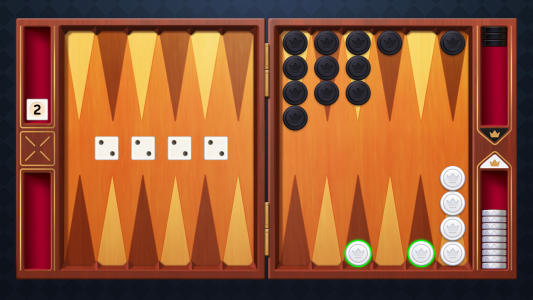 اسکرین شات بازی Backgammon Classic 5