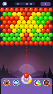 اسکرین شات بازی Bubble Shooter Rainbow 5