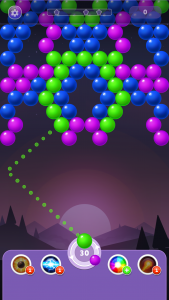 اسکرین شات بازی Bubble Shooter Rainbow 4