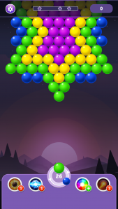 اسکرین شات بازی Bubble Shooter Rainbow 1