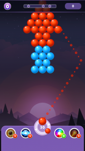 اسکرین شات 3 بازی Bubble Shooter Rainbow