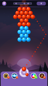 اسکرین شات 3 بازی Bubble Shooter Rainbow
