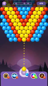 اسکرین شات بازی Bubble Shooter Rainbow 2