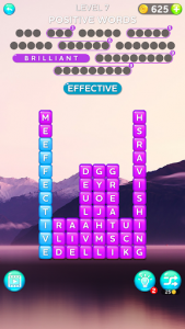 اسکرین شات بازی Word Cubes - Find & Swipe Hidden Words 2