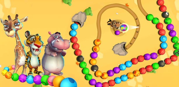 اسکرین شات 6 بازی Marble Blast: Shoot Bubbles