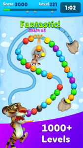 اسکرین شات 3 بازی Marble Blast: Shoot Bubbles