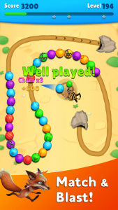 اسکرین شات 1 بازی Marble Blast: Shoot Bubbles
