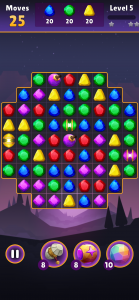 اسکرین شات 1 بازی Jewel Quest - Magic Match3