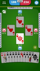 اسکرین شات بازی Spades - Card Game 2