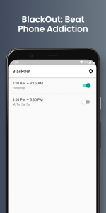 اسکرین شات 1 برنامه BlackOut: Stay Focused