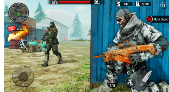 اسکرین شات 4 برنامه Counter Attack - FPS Gun Games