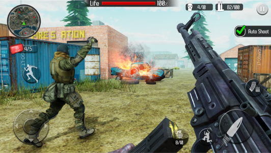 اسکرین شات 3 برنامه Counter Attack - FPS Gun Games