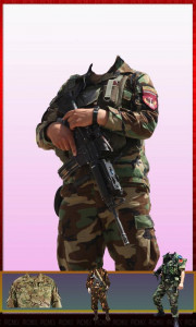 اسکرین شات برنامه Afghan Army Suit Changer : Uniform Editor 2021 2