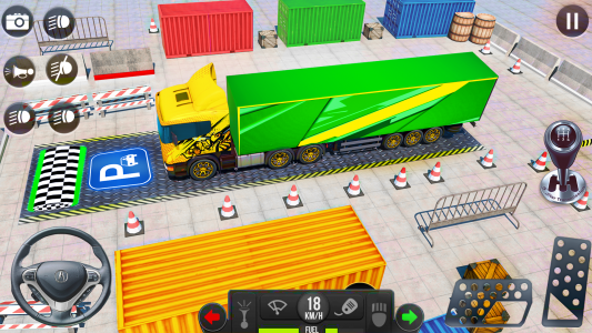 اسکرین شات بازی Truck Parking Games: PVP Games 2