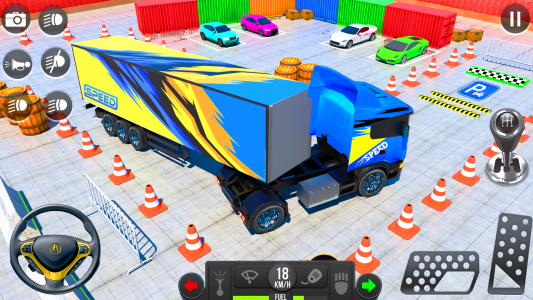 اسکرین شات بازی Truck Parking Games: PVP Games 4