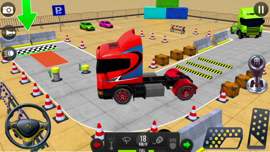 اسکرین شات بازی Truck Parking Games: PVP Games 5